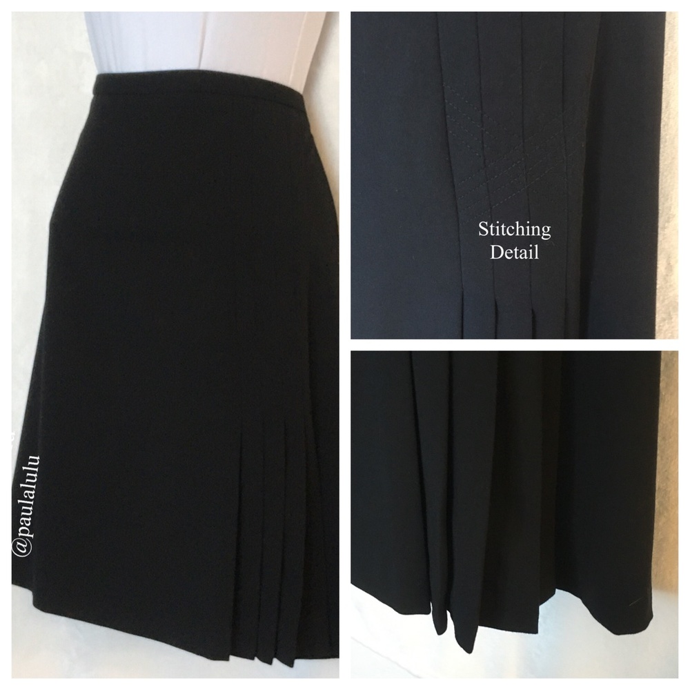 Nine & Co Basics  Stretch A-line Petite Skirt 14P
